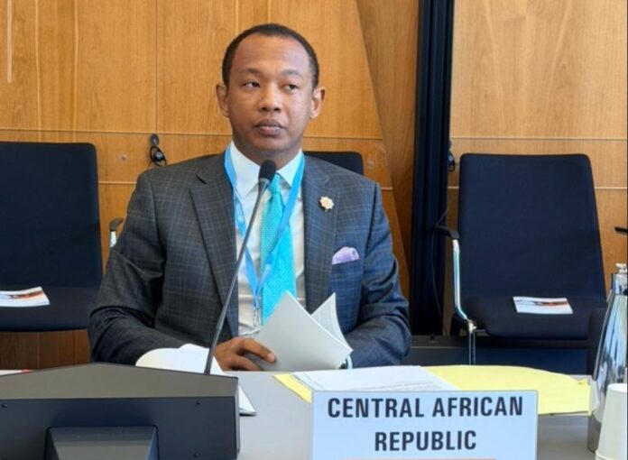 Le député de Ndelé 1 Loïck Heye Issaka
