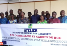 RCA: le HCC renforce les capacités des conseillers et des cadres sur le monitoring des médias et la veille numérique