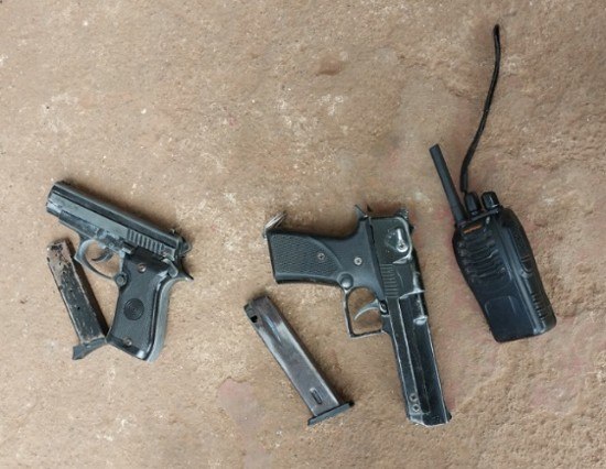 Armes saisies