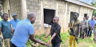 RCA: désarmement des ex-combattants des 3R à Dongue-Douane dans le cadre du DDRR Désarmement des combattants des 3R
