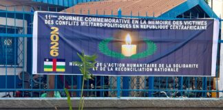 La Centrafrique rend hommage aux victimes des crises militaro-politiques Journée des victimes de conflits en Centrafrique
