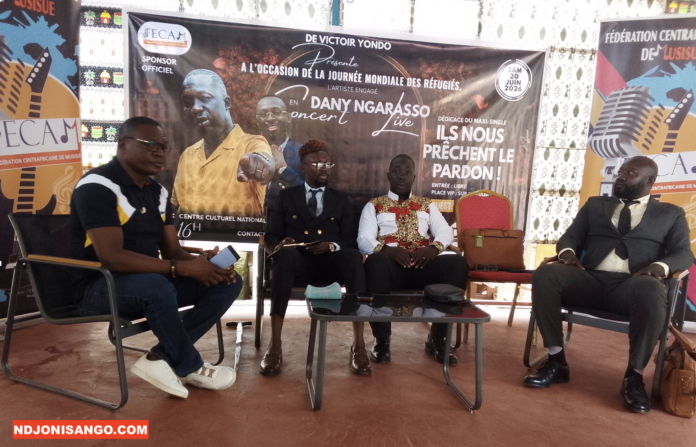 Annonce du concert de l'Artiste chantre Dany Ngarso