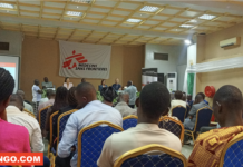 RCA: MSF dresse le bilan de ses activités 2025 et renouvelle son engagement en faveur de l’accès aux soins Présentation du bilan de MSF en Centrafrique @crédit photo Marly Pala