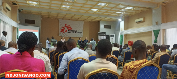 Présentation du bilan de MSF en Centrafrique @crédit photo Marly Pala