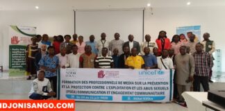 RCA: la prévention et protection contre l’exploitation et les abus sexuels au centre de formation des journalistes Formation des Journalistes sur les abus et exploitation sexuels @crédit photo Jolidon Tcheckoé