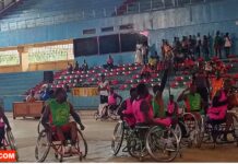 RCA: démarrage du championnat de la ligue de Bangui en basketball sur fauteuil roulant