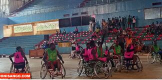 RCA: démarrage du championnat de la ligue de Bangui en basketball sur fauteuil roulant