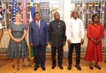 RCA: le président Touadera à la commémoration du 250e anniversaire d’indépendance des Etats Unis à Bangui Commémoration de l'indépendance des États Unis à Bangui