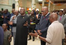 RCA: clôture des trois jours de jeûne et de prière pour la restauration de la nation Les autorités centrafricaines à une prière de restauration