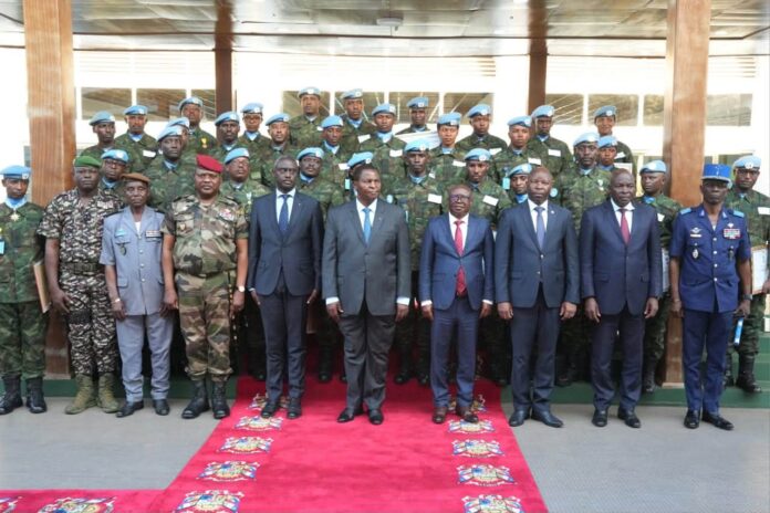 Fin de mission d'un contingent rwandais de la Minusca en Centrafrique