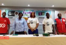 RCA: Bangui accueillera la première édition du Festival « Ndara ti Singa » dédiée aux jeunes talents des médias Annonce de l'édition du Festival « Ndara ti Singa @crédit photo Jolidon Tcheckoé