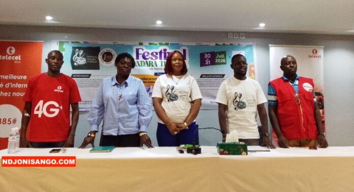 Annonce de l'édition du Festival « Ndara ti Singa Annonce de l'édition du Festival « Ndara ti Singa @crédit photo Jolidon Tcheckoé