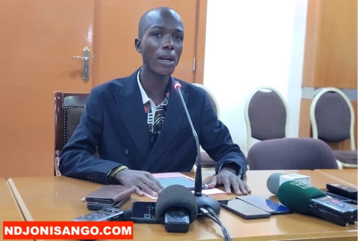 Ben Wilson Ngassan, leader de la plateforme Emergence 2025 @crédit photo Jolidon Tcheckoé