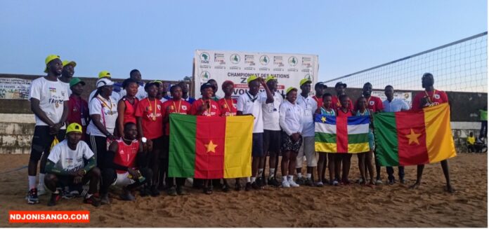 Tournoi qualificatif de Beachvolley à Bangui @crédit photo Marly Pala