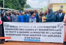 RCA: contribution financière des cadres et ressortissants de Fertit aux déplacés d’Am-Dafock Les ressortissants de la région de Fertif mobilisés en faveur des déplacés d'Amdafock