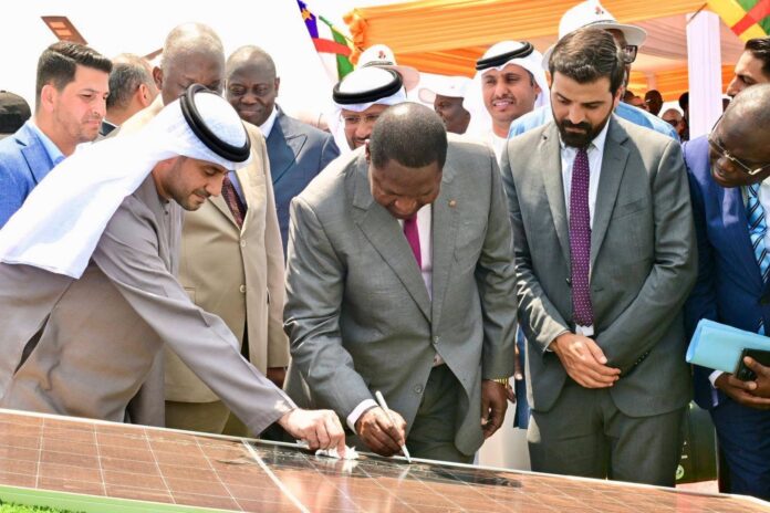 Mise en service partiel du champ solaire de Sakaï 2 en Centrafrique