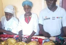 RCA: une femme donne naissance à des quintuplés dans un état de vulnérabilité
