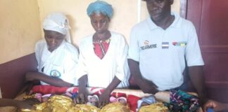 RCA: une femme donne naissance à des quintuplés dans un état de vulnérabilité