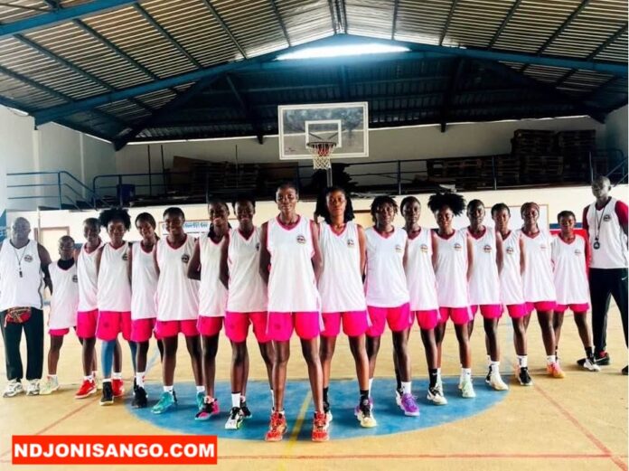 Les U18 filles de basketball de la RCA