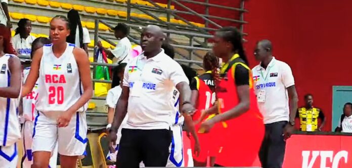 Les U18 centrafricaines à l'afrobasketbarl Les U18 centrafricaines à l'afrobasketbarl