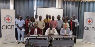 RCA: le CICR outille les blogueurs sur la gestion de l’information humanitaire à l’ère de l’IA Des membres de l'ABCA formés sur la désinformation humanitaire à l'aire de l'IA @crédit photo Marly Pala