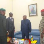 Le Rwanda renforce sa coopération militaire avec le Centrafrique Présentation du nouvel attaché de défense du Rwanda au ministre centrafricain de la défense