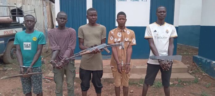 Des braqueurs interpelés par la police à Bangui