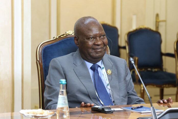 Le Président de l’Assemblée nationale centrafricaine, Simplice Mathieu Sarandji