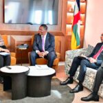 New York : la RCA et Gavi renforcent leur partenariat en faveur de la vaccination Le Président centrafricain, Faustin-Archange Touadéra avec Dr Sania Nishtar, Directrice exécutive de Gavi, l’Alliance du Vaccin.