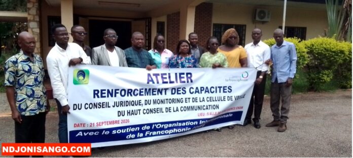 Atelier de renfrocement du service de monitoring du Haut conseil de Communication centrafricain @crédit photo Alfred Yemetchipa Atelier de renfrocement du service de monitoring du Haut conseil de Communication centrafricain @crédit photo Alfred Yemetchipa