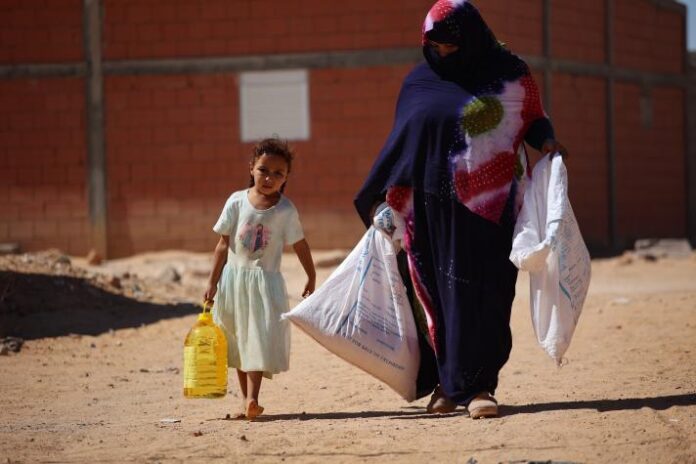 Camp de Tindouf en Algerie