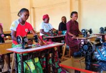 RCA: à Bambari, les apprenants du CFPA se disent prêts à intégrer le marché du travail Entrepreneuriat jeune à Bambari grâce au projet Maïngo @crédit photo Marly Pala