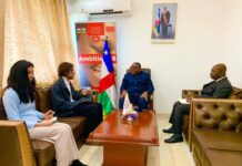 RCA-Russie: Bangui et Moscou explorent de nouvelles opportunités de coopération commerciale et industrielle Une délégation russe avec le ministre du commerce Maxim Balalou