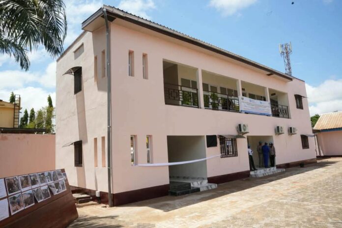 Bâtiment du centre national des données criminelles de Centrafrique