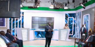 RCA: inauguration d’un studio de la télévision nationale Inauguration du nouveau studio de la Télévision centrafricaine