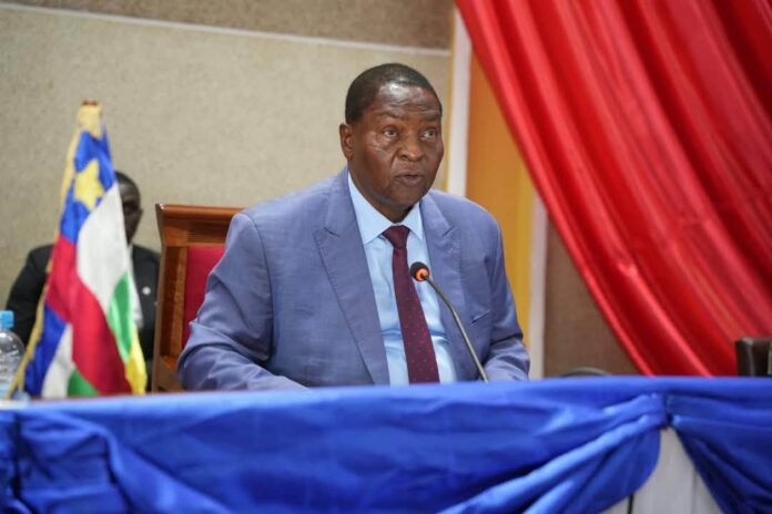 Le chef de l'Etat centrafricain, Faustin Archange Touadera