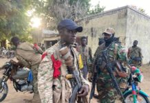 RCA: à Sikikédé, les Wagners noirs ont mis en déroute des rebelles de Noureddine Adam Les Wgners noirs à Amdafock en Centrafrique