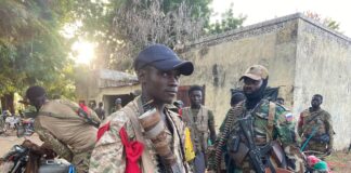 RCA: à Sikikédé, les Wagners noirs ont mis en déroute des rebelles de Noureddine Adam Les Wgners noirs à Amdafock en Centrafrique