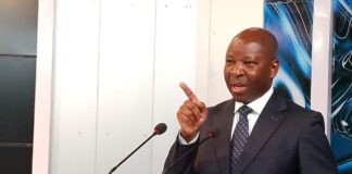 RCA: le ministre de l’intérieur dénonce une tentative de déstabilisation des institutions sous couvert de « ville morte » Bienvenu Zokoué, ministre de l'intérieur et de la sécurité publique