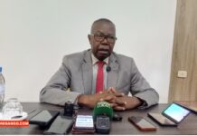 RCA: Albert Yaloké Mokpem affirme que « la République centrafricaine d’aujourd’hui n’est plus celle d’hier » Le ministre conseiller porte-parole de la présidence, Albert Yaloké Mokpème @crédit photo Jolidon Tcheckoé