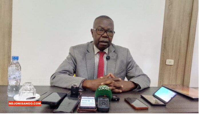 Le ministre conseiller porte-parole de la présidence, Albert Yaloké Mokpème @crédit photo Jolidon Tcheckoé