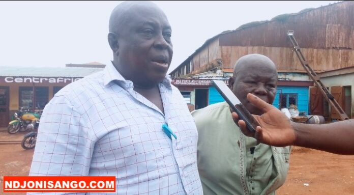 Wilfried Dimanche Nguissimalé, président de l’Union syndicale des conducteurs de Centrafrique (USCC) et membre de la COSCAS