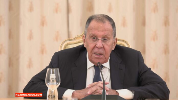 Le ministre russe des Affaires étrangères, Sergueï Lavrov Le ministre russe des Affaires étrangères, Sergueï Lavrov